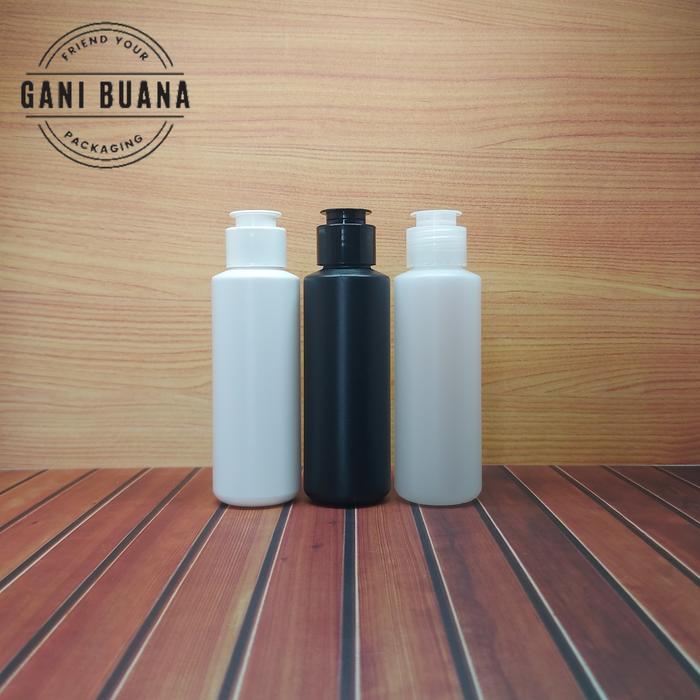 BOTOL FLIPTOP 100ML HDPE TUTUP FLIPTOP JAMUR/BOTOL FLIPTOP 100ML HDPE