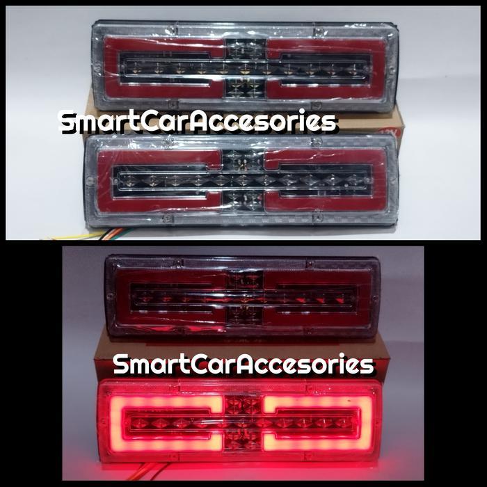 Lampu Stop Lamp Led Variasi Running Universal 12Volt Mobil Truk Dll