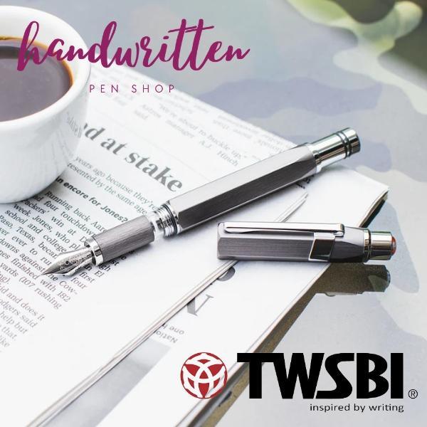 Twsbi Precision Fountain Pen - Gunmetal / Pulpen Pena