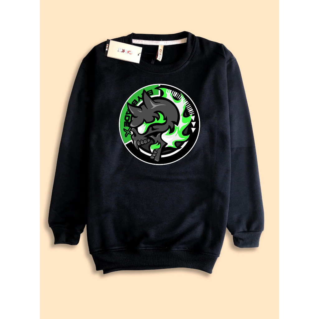 Sweater Sweatshirt Anime Beyblade X Gear Chip logo Hells Chain Metal Coat