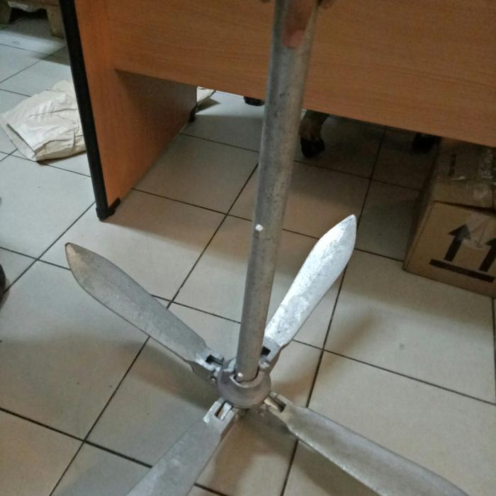 Jangkar Lipat Kapal 3,2 Kg Jangkar Lipat Ukuran 3,2Kg