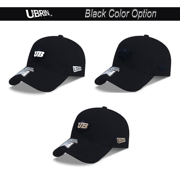 U.BRIN Topi Baseball UB8002 Original UB STAR Initial Style UBRIN Hat Cap Casual Distro Fashion