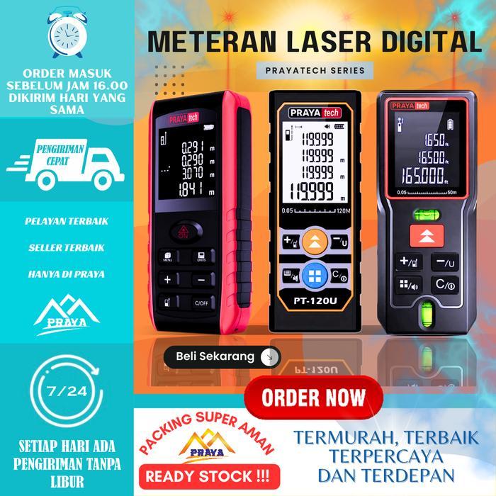 100M Laser Distance Meter / Meteran Laser / Rangefinder / 100 Meter Terlaris