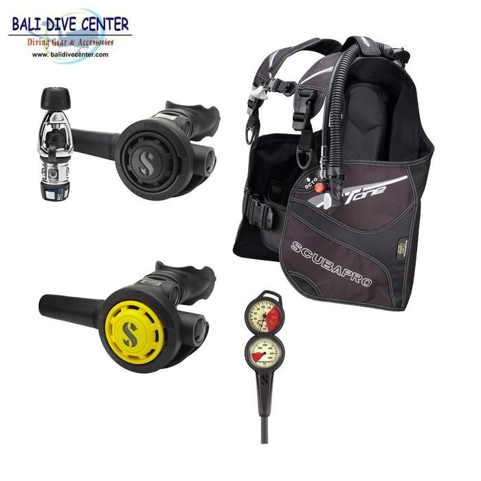 BCD Set Scubapro T One / Alat Selam