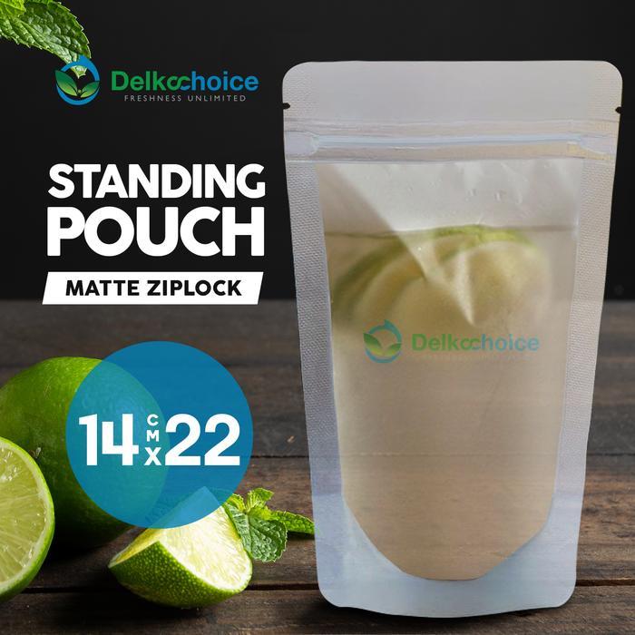 STANDING POUCH TRANSPARANT BURAM 14 X 22