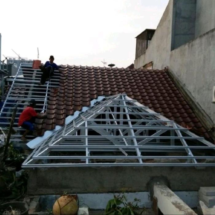 Rds - Rangka Baja Ringan Atap Genteng Keramik Kanmuri ( Paket Komplit )