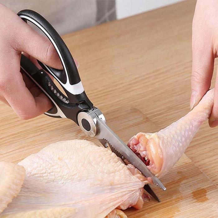 Gunting Ikan Stainless Stee Ayam Daging Hitam