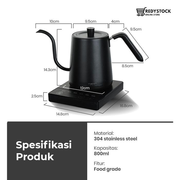 Jinsei Teko Kopi Gooseneck Coffee Kettle Japanese Zk-Kh202