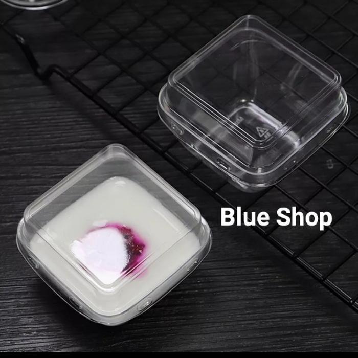 Jelly Cup Pudding / Gelas Puding 150 ml CH7575 - Model Kotak CH-7575 Gratis Ongkir