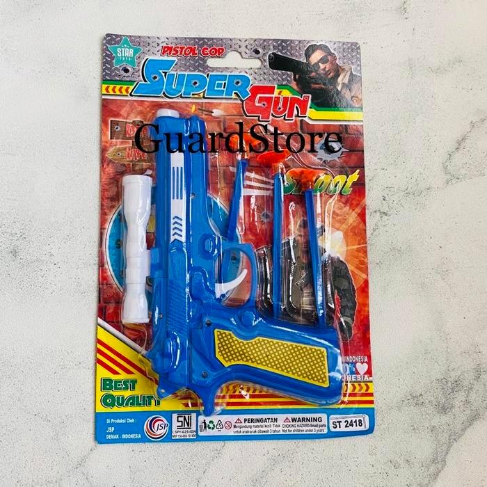 Mainan Anak Pistol Peluru karet