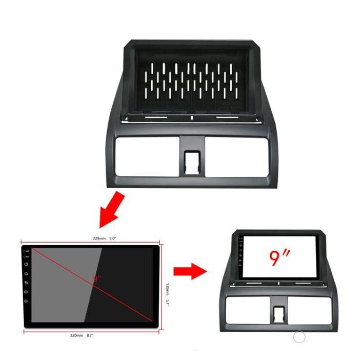 Frame Headunit Android 7 Inch / 9 Inch / 10 Inch Honda Accord 2003 - 2007