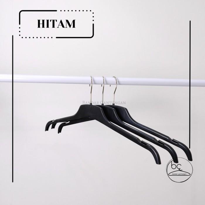 1 LUSIN Hanger Baju Distro 282 Dewasa /Gantungan Baju Plastik/Gantungan Baju Dewasa/Hanger Plastik