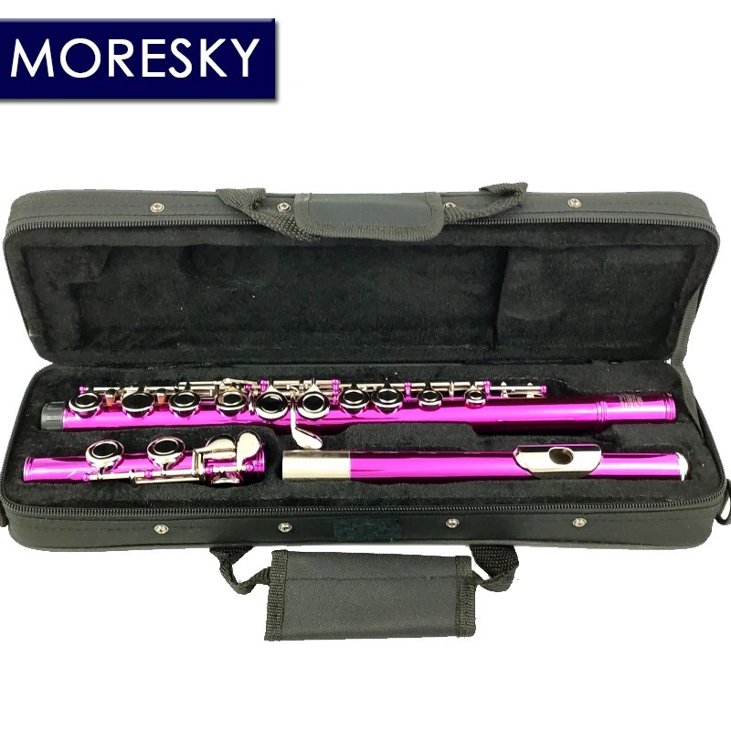 Diskon MORESKY Flute 16 Close Holes C Keys MFL-609
