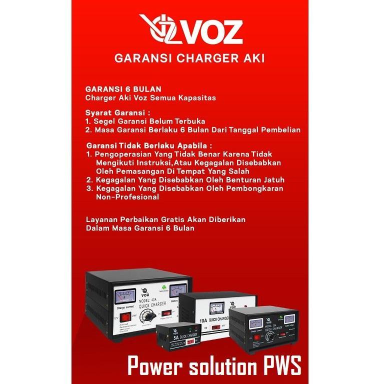 CHARGER AKI 40AMPERE 12V DAN 24V