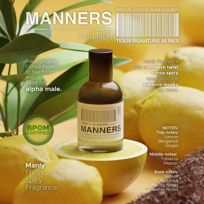 Terbaru SPECIAL SIGNATURE SERIES TIDEN Perfume MANNERS Parfum Pria Ready