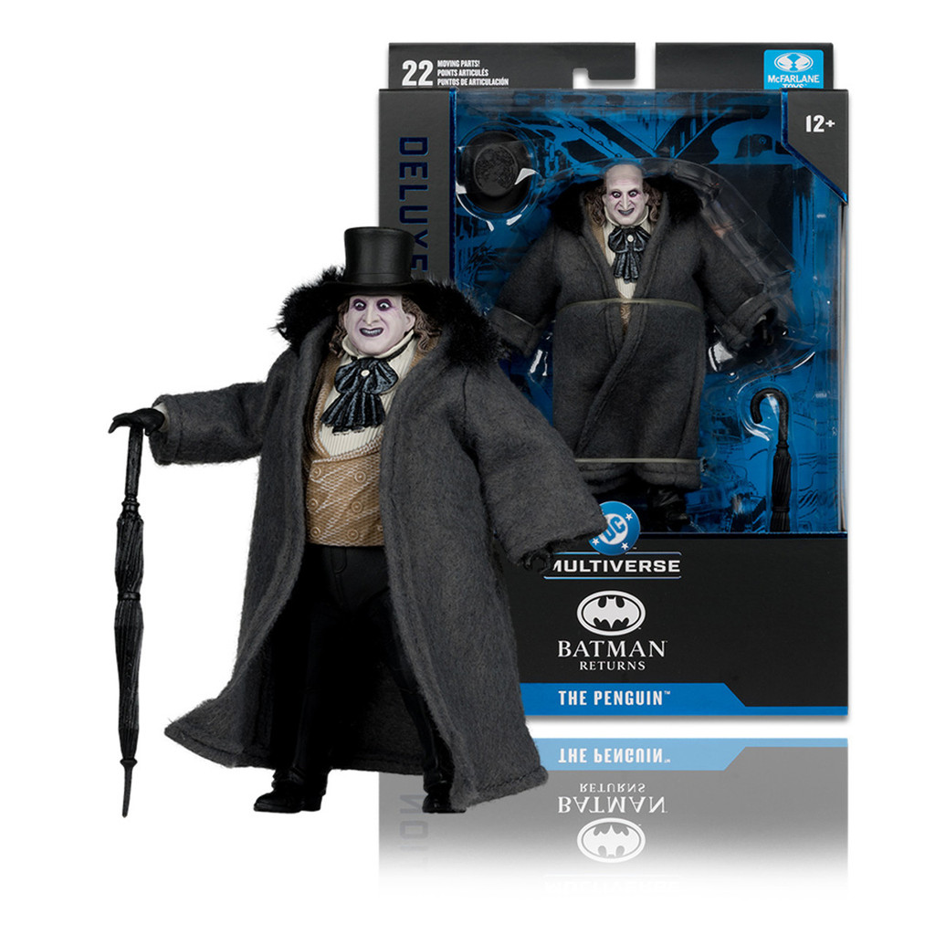 McFarlane Toys Batman Returns Catwoman/Max Shreck/The Penguin/Commando Penguin Pack 18cm Action