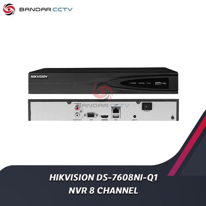 Hikvision Ds 7608Ni Q1 4K Nvr 8 Channel