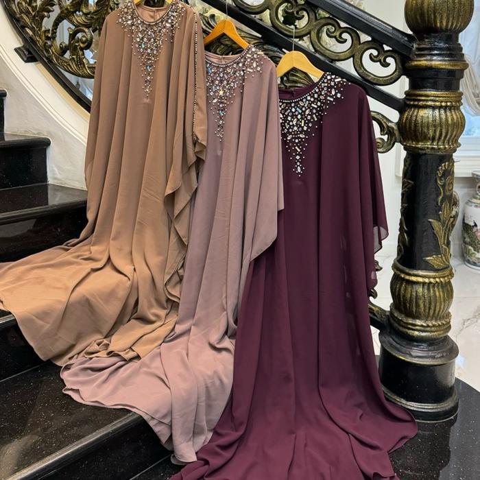 Rgb Kaftan Dubai Swarosky Rgb Original Redy Stok