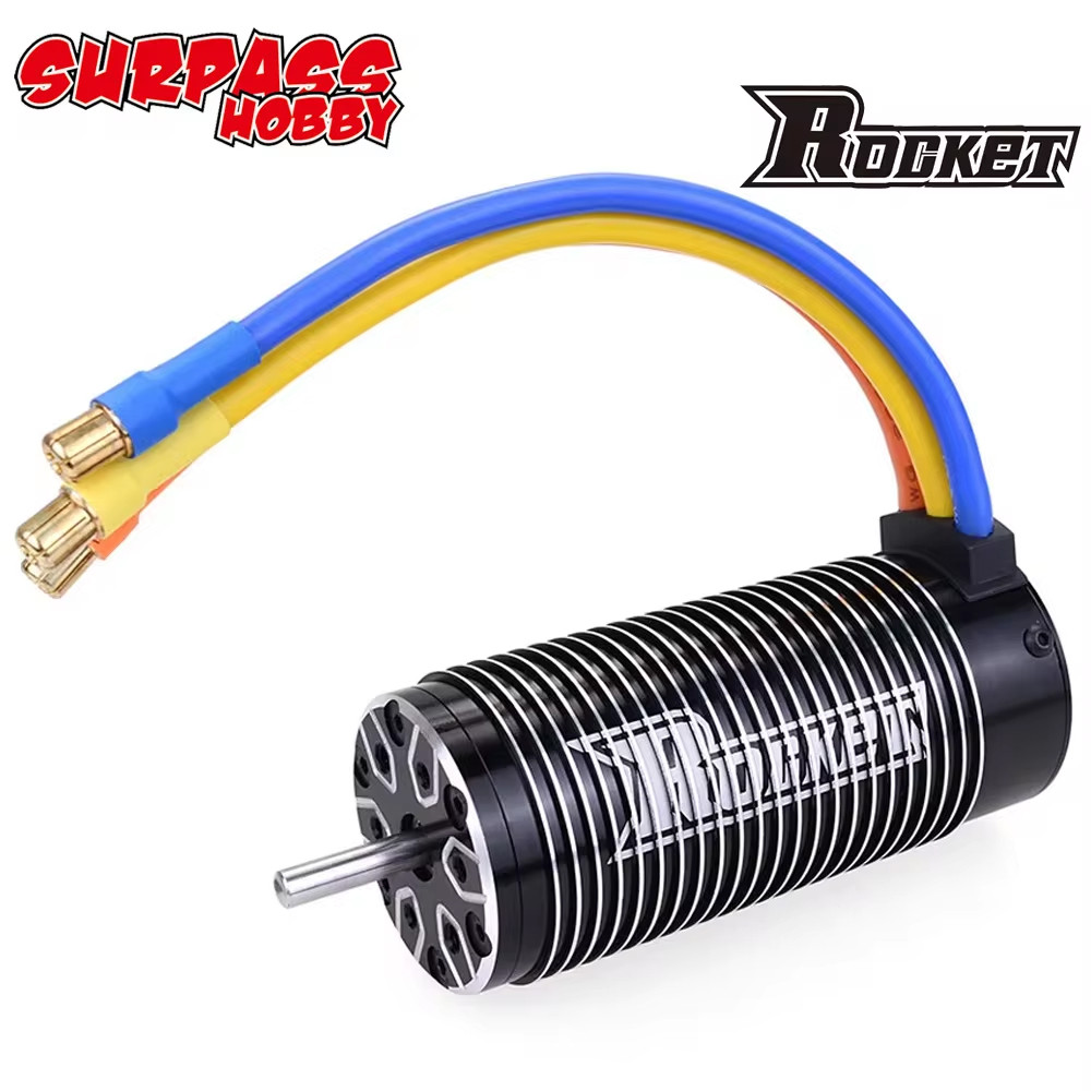 Terbaru Surpass Hobby Rocket 4068 4076 4082 4092 4-pole Waterproof Sensorless Brushless Motor 5mm Sh