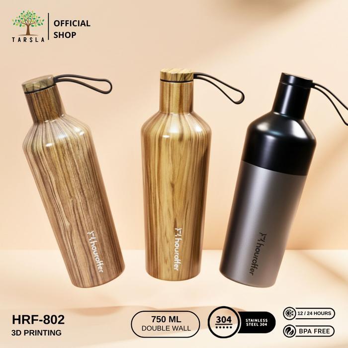 [RESTOCK] Tarsla Botol Termos HRF-802 Vacuum Flask Tumbler Stainless Steel 750 ml Tahan Es Batu