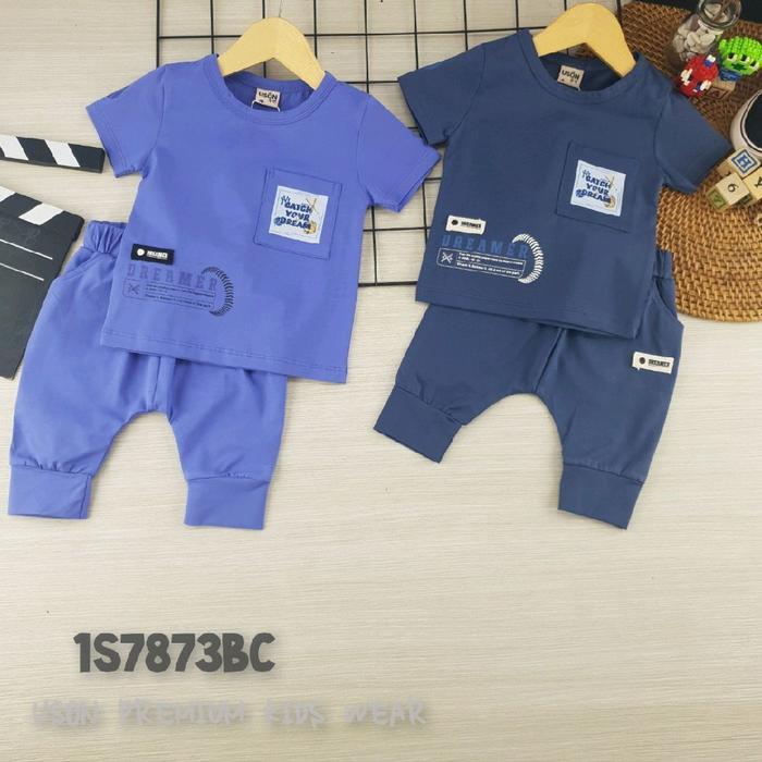 SETELAN USON CELANA KAOS 7/8 ANAK COWOK SK