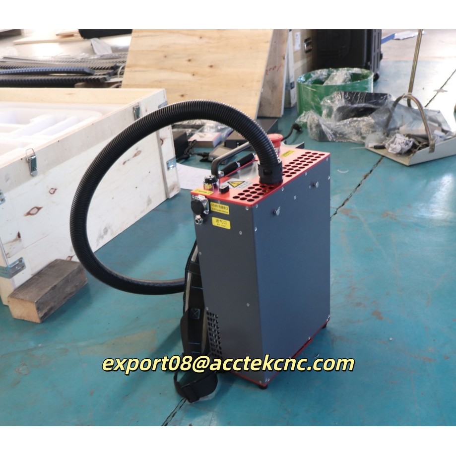 Hand tools Backpack Laser Cleaning Machine Pulsed Laser 300w Pulsed Laser Cleaning Machine For Metal
