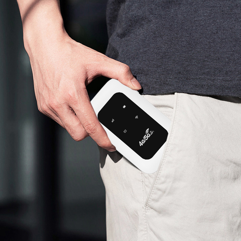 4G LTE Pocket Wifi Hotspot with SIM Card Slot 150Mbps Portable WiFi Router Wireless Wifi Modem for