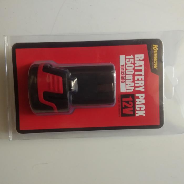 Baterai Krisbow 12 Volt Utk Mesin Bor Battery Original