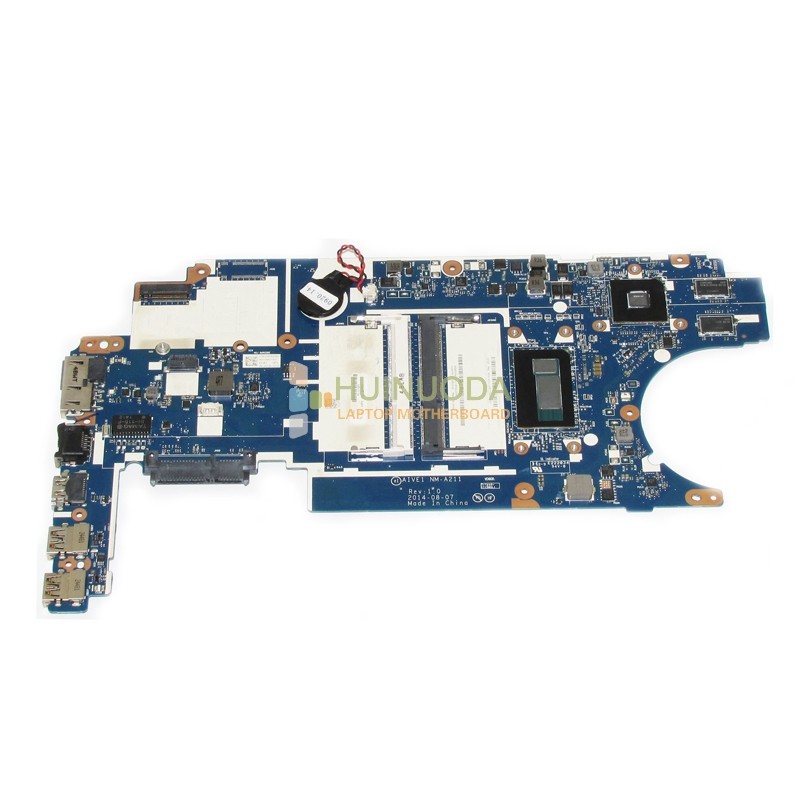 NOKOTION FRU:00HT573 Motherboard For Lenovo Thinkpad E450 Main Board AIVE1 NM-A211 i3-4005 CPU R5