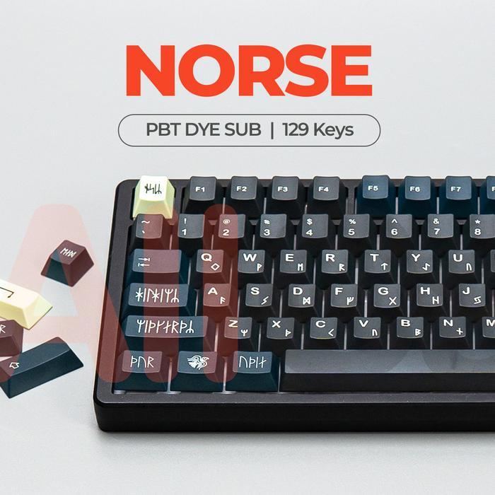 NORSE PBT Dye-Sub Keycaps Set