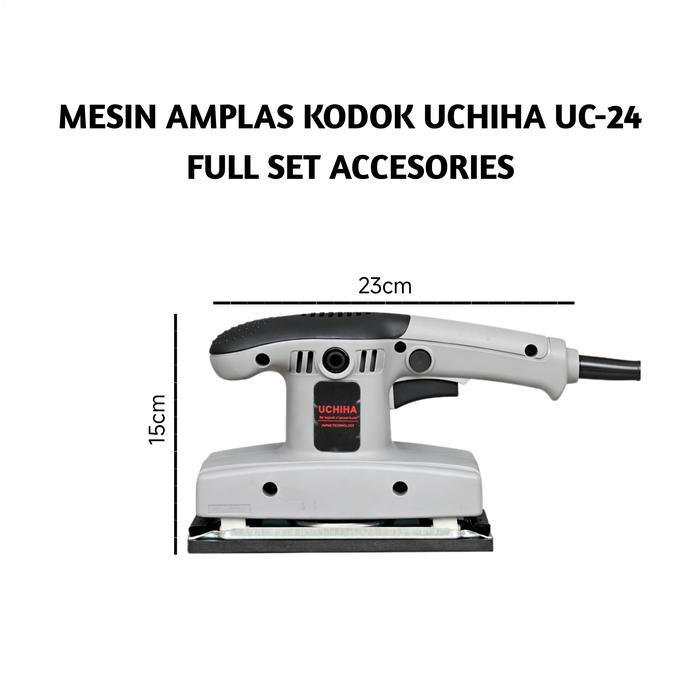 Uchiha Mesin Sender Amplas Kodok Type Uc-24 450W 500-4800R/Min Original Japan Technology Terlaris