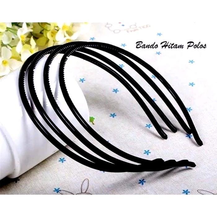 BANDO LIDI POLOS HITAM / BANDO PLASTIK POLOS HITAM