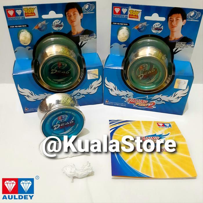 Best Seller Yoyo Auldey Original Blazing Teens Dead Wind Metal Premium Contest Hq Original