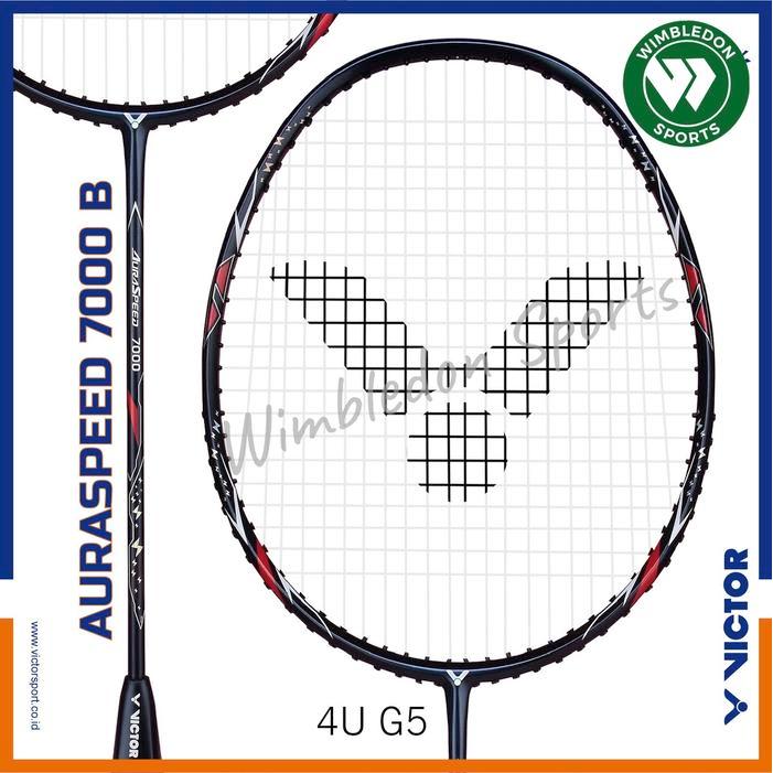 TerbaruBest Seller Raket Badminton Victor Auraspeed 7000 B / Raket Victor Ars-7000 B