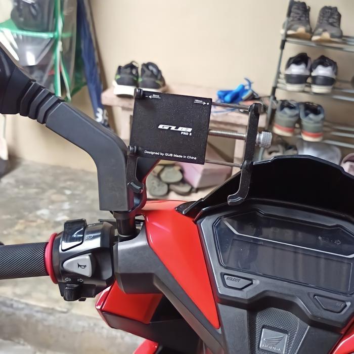 Holder Hp Phone Holder Motor Gub Pro 2 Dudukan Hp Motor Di Spion