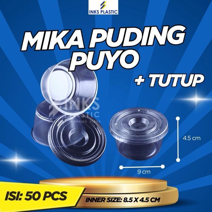 Promo Mika Puding Puyo Mika Plastik Puding Mika Plus Tutup Tbk