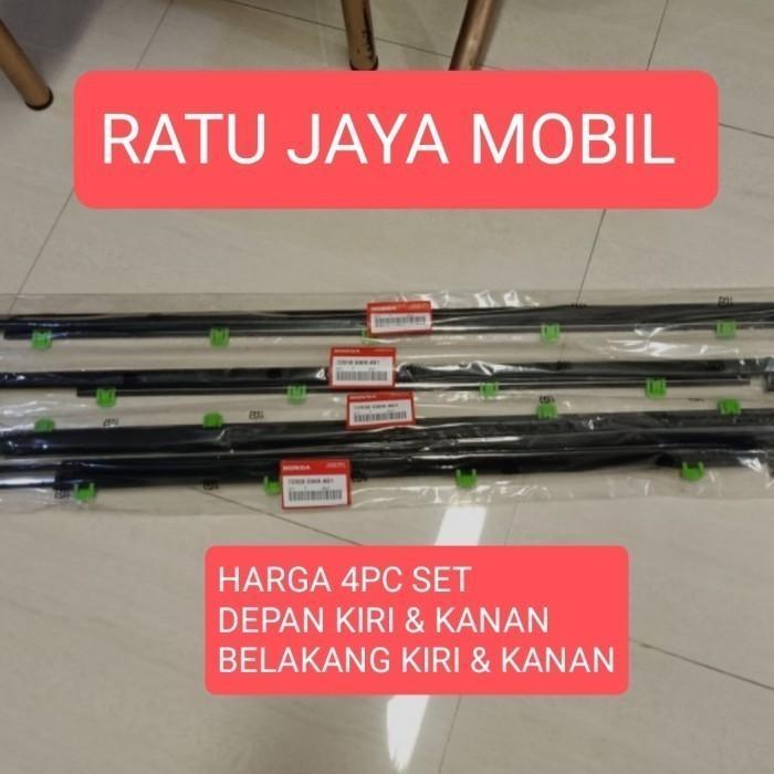 PELIPIT KARET KACA LUAR HONDA JAZZ GD3 2003 2004 2005 2006 2007