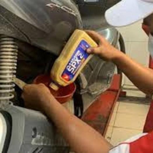 "New" OLI SPX2 OLI AHM SPX 2 Matic Fully Synthetic sae 10W 30SL 800 ML ORI