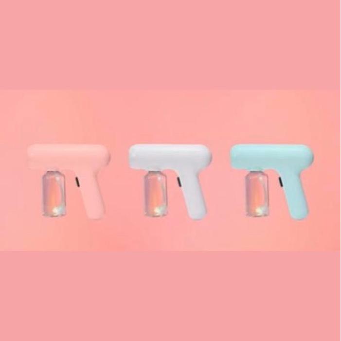 NANO SPRAY GUN DISINFEKTAN WIRELESS / PORTABLE NANO ATOMIZER/FOGGING