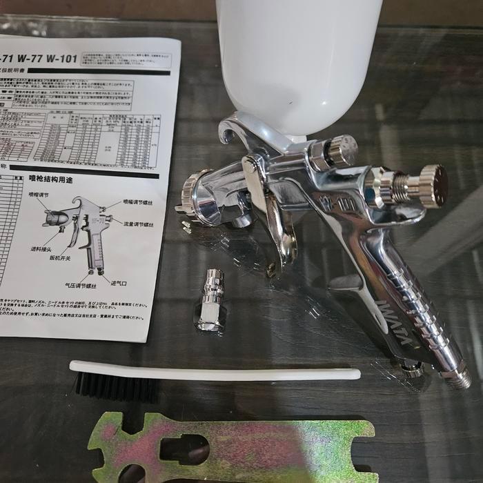 SPRAY GUN HVLP W101 G IWATA