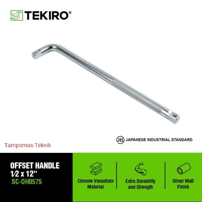 Gagang Sok L 12" Tekiro Gagang Kunci Sok Tekiro 30cm Original Tekiro