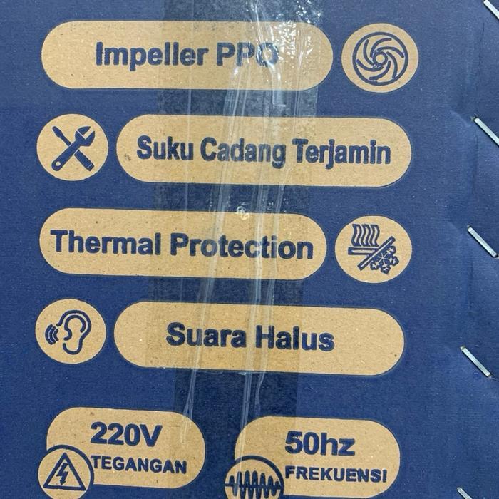 Pompa air Jet Pump National Eco Dp 255 pompa sumur dalam ITALY SNI