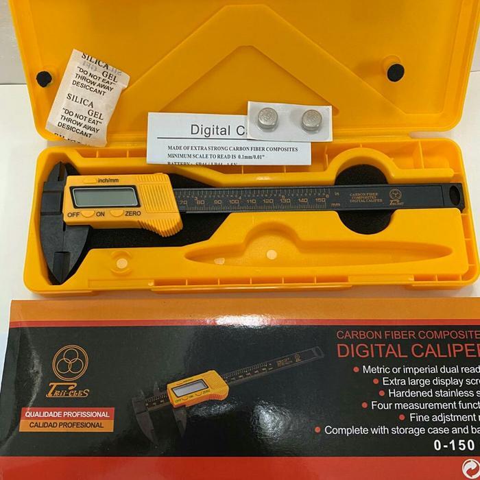 "New" jangka sorong digital / digital caliper/sigmat digital 6" Tricle brand
