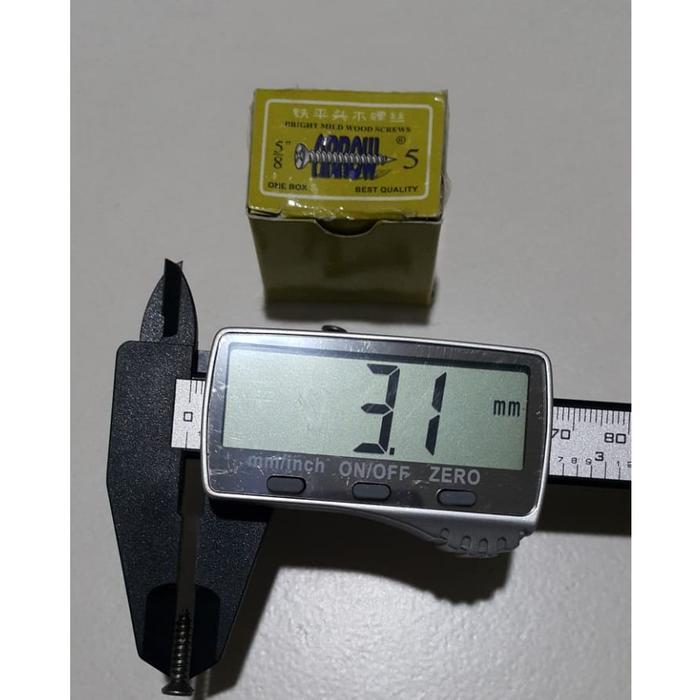 "New" 100pcs Skrup Kayu 5/8" x 5 ARROW Kepala Plus - Paku Skrup + 5/8 5/8"x5