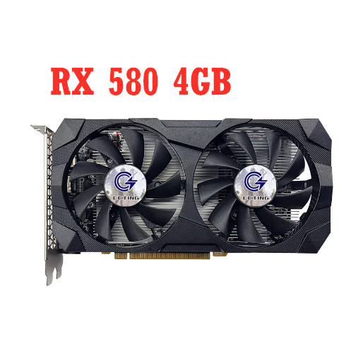 Video Card RX 580 4GB 256Bit 2048SP GDDR5 Graphics Cards For AMD Radeon RX 580 Series VGA Cards RX58