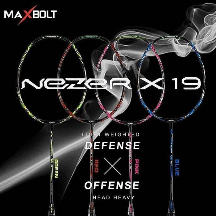 Raket Badminton Maxbolt Nezer X19 Original 2021