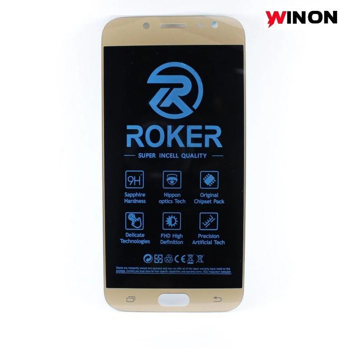 WIN ON - LCD TOUCHSCREEN UNTUK SAMSUNG GALAXY J7 PRO /J730 LCD FULLSET ORI ROKER