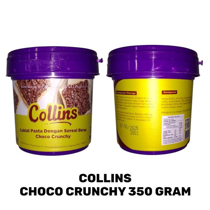 COLLINS CRUNCHY / SELAI COKELAT / 350GRAM