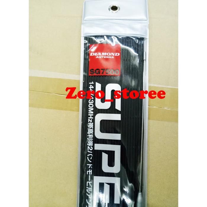 Diamond Super Gainer Sg7500 Sg-7500 Sg 7500 Ori Antena Mobil Dualband
