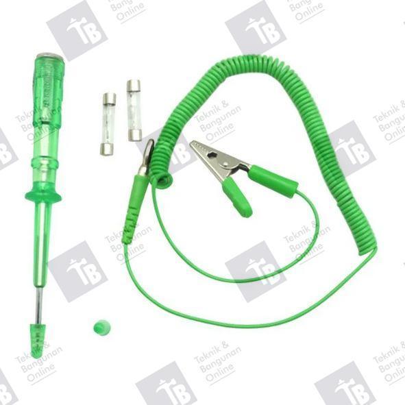 Tekiro Auto Voltage Tester / Obeng Tespen DC / Tespen Aki Tekiro